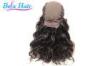 Natural Black Human Hair Lace Front Wigs Grade 7A Virgin Hair Wig