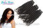 15 Inch Two Tone Color Hair Extensions Malaysian Virgin Hair Curly Deep Wave
