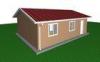 Seismic Resistance Two Bedroom Light Steel Framed Modular Homes , Prefab House