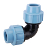 PP Compression Fittings 90deg Elbow