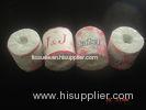 Unscented Sanitary Tissue Paper Roll , 14gsm Custom Embossing White Toilet Paper