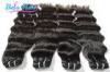 Unprocessed Two Tone / Colored Ombre Hair Extensions Human Virgin Hair