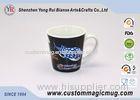 10 oz Porcelain Color ChangeV Shaped Mug , Heat Sensitive Photo Mug