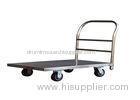 Durable SS Foldable Platform Hand Truck Trolley For Hotel , Airport , Railway Station