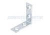 Zinc Plated Steel Construction Hardware , Heavy Duty Brackets Hardware