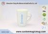 White Porcelain Big Temperature Sensitive Coffee Mugs Personalized