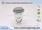 Unique Eco-friendly Custom Designed Starbucks Ceramic Mug with Lid