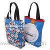 Eco Friendly Cute Doraemon Ladies Tote Bags Cotton Handbags for Womens