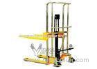 Foot Pedal Type Stacker Lifting Equipment , Light Weight Forklift Pallet Jack