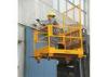 Steel Forklift Truck Attachments With Load Capacity 300kg / Forklift Work Platform