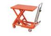 Steel Foldable Handle Lifting Table Equipment , Small Scissor Lift Table