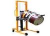 450KG Steel Construction Hydraulic Drum Dumper Equipment , 1500mm Lifting Height