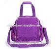 Washable Small Baby Essentials Diaper Bag For Boys and Girls , Purple