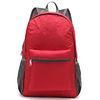 Custom Stylish Economic High School Backpacks Red for Outdoor Travel
