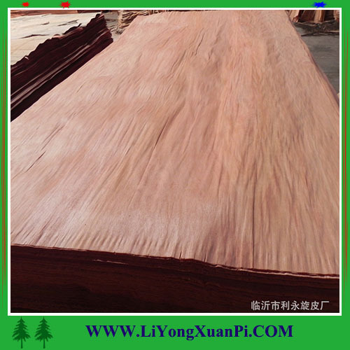 Natural rotary cut Okoume plywood veneer