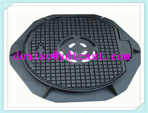 Round manhole cover cast iron sewer cover drain cover EN124