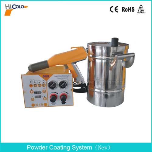 portable powder coating system paint gun coat