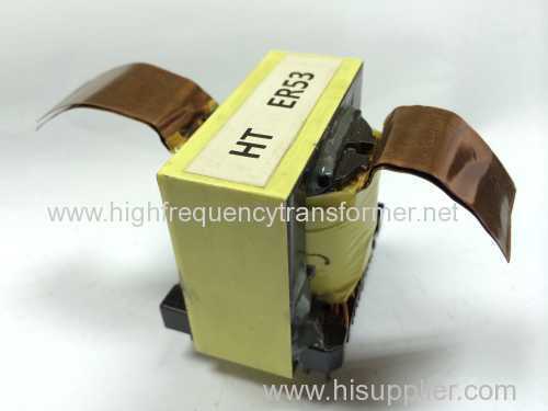 12V High Frequency Switching Transformer with Vorical/Horizionaln ER/ETD Ferrite Core in High Power