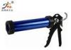 Professional 10oz Aluminum Blue Oxidation Sausage Caulking Gun With Big Ladder Hook