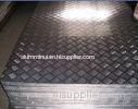 Clean Checkered Aluminum Diamond Plate Sheets 1050 3003 1.5 - 8.0mm Anti-slip