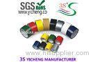 Yellow / red / white strong sticky duct tape of natural rubber adhesive