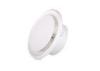 White Round plastic air outlet Duct Fan Accessories ABS engineering