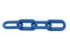 ECO Friendly Zoo 6 MM Diameter Blue Plastic Chain Link For Protection