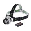 Lighting Ever Led Headlamp 12 White LED with 4 Brightness Level Choice Led Headlamp 3 AAA Batteries