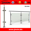 JINXIN tempered glass railing project stainless steel balustrade