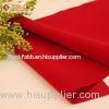 Red Knitted Velvet Flocked Fabrics For Luxury Boxes / Watch Boxes / Gift Box Inserts