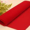 Spunlace Backing Material Red Jewelry Box Fabrics With Soft Plush , Flocked Fabrics