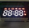 Custom Ultra Red & Ultra White 4 Digit 7 Segment LED Display Common Anode for gas cookers