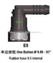 Automotive Quick Connector For Fuel Delivery System 9.89mm