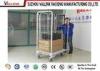 Mobile 5 Sided Supermarket Storage Cages On Wheels , Loading Capacity 500kg