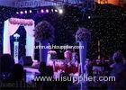 Fireproof Flexible LED Curtain Lights For Weddings , 8CH DJ LED Star Cloth