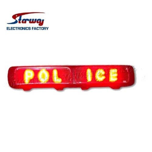 Police Vehicle LED Display Warning Lightbar
