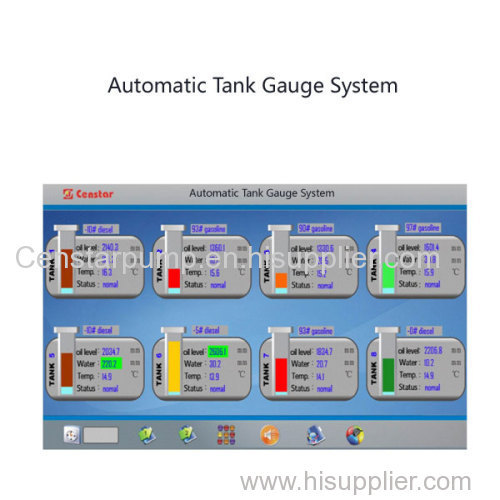 Automatic level gauge system