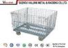 Medium Duty Rust - Proof Wire Mesh Baskets For Storage With White Wheels