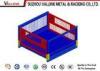 Heavy Duty Colorful Welded Wire Mesh Containers / Wire Mesh Storage Bins