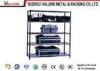 Weather Proof Commercial Shopping Mall Wire Metal Shelving 4 Layer Customized