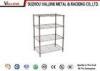 Zinc Plated Sliver Steel Wire Shelving Units For Warehouse / Wire Storage Racks