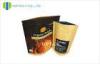 250g Coffee Bean Coffee Packaging Bags Kraft Paper Stand Up With One Way Valve