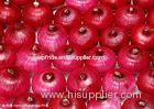 Low Calories Healthy Fresh Red Onion With 10kg / 15kg Mesh Bag