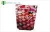 Colorful Design Stand Up Custom Food Packaging Front Printed Back Clear Lipstick