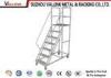 Custom Mobile Platform Ladder For Diy Hardware Store / Hospital