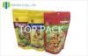 Stand Up Custom Food Foil Packaging Zipper Spice , MOPP / VMPET / PE