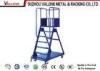Carbon Steel Mobile Platform Ladder Safety / Workshop Rolling Step Ladder