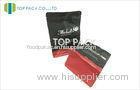 Black Stand Up Flat Bottom Coffee Packaging Bags Aluminum Foil Zipper Top