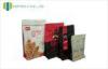 Customized Snack Packaging Bags Flat Bottom Zipper With Food Grade