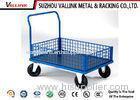 Workshop Foldable Hand Truck Trolley Custom Size , Flat Hand Cart